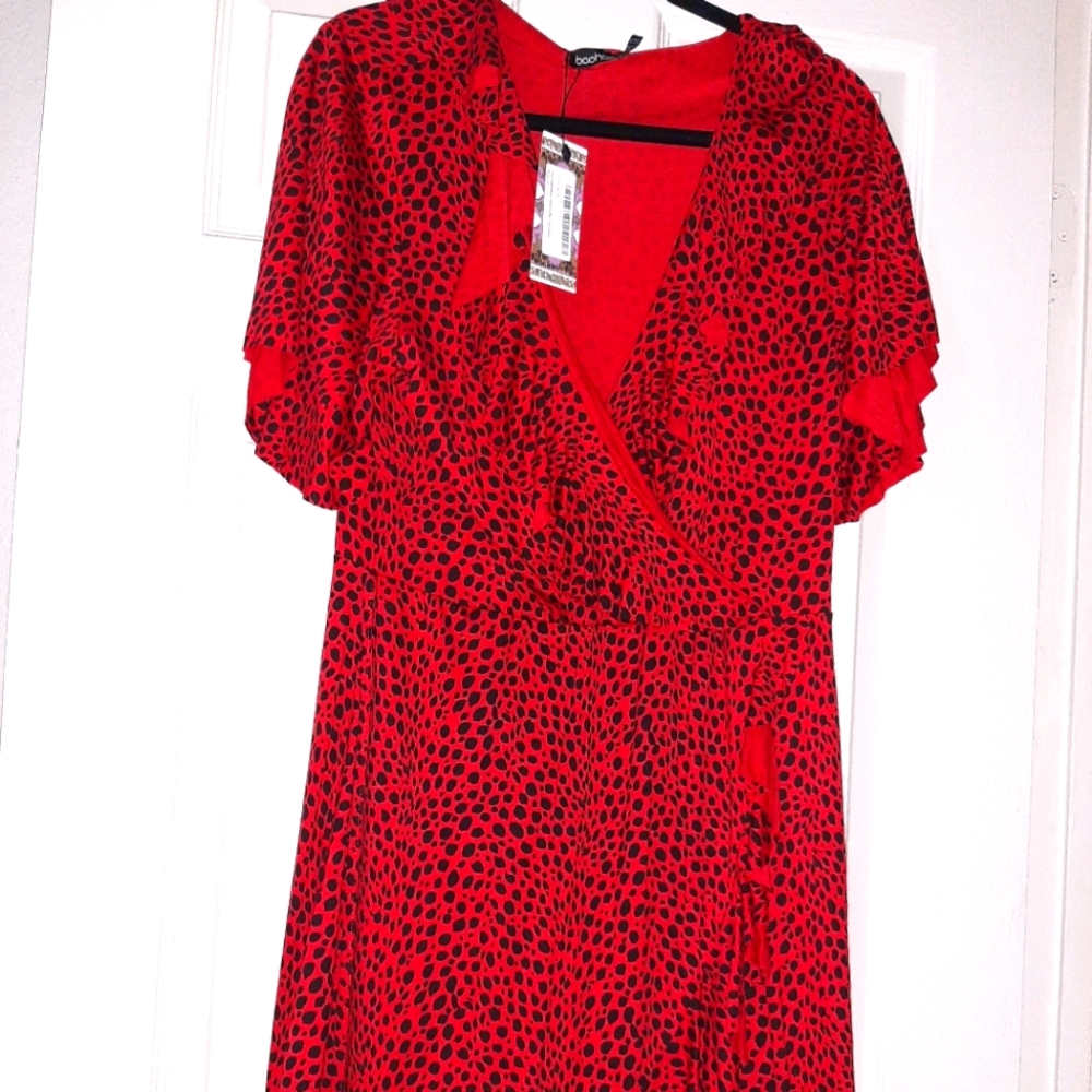 Red dress